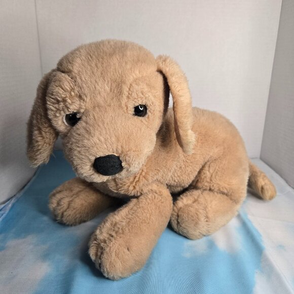 Applause Bravo Setsu Broderick Stuffed Animal Plush Puppy Dog Lab Retriever 14" - Picture 1 of 5